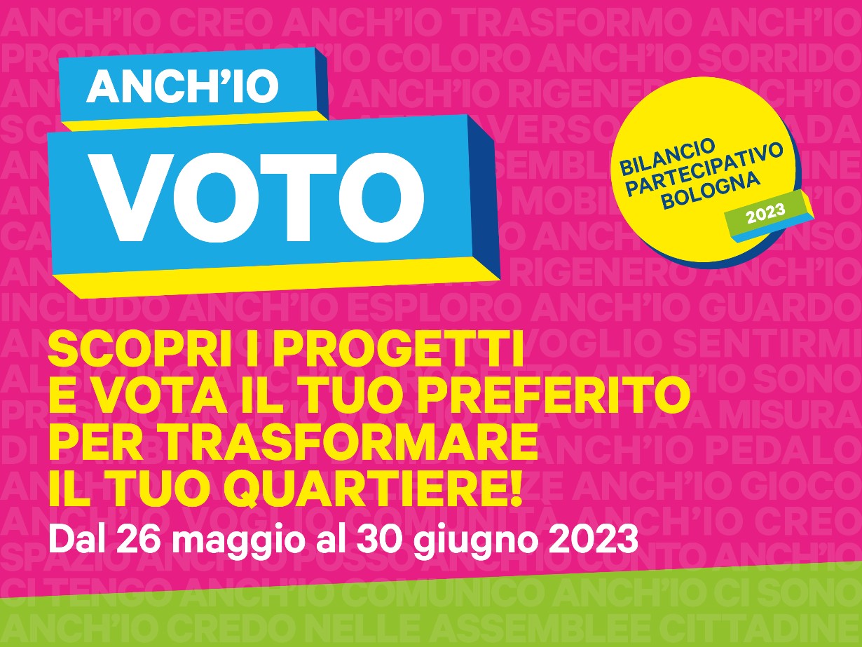Bilancio Partecipativo, per ogni votante da Banca di Bologna 1 euro per gli alluvionati