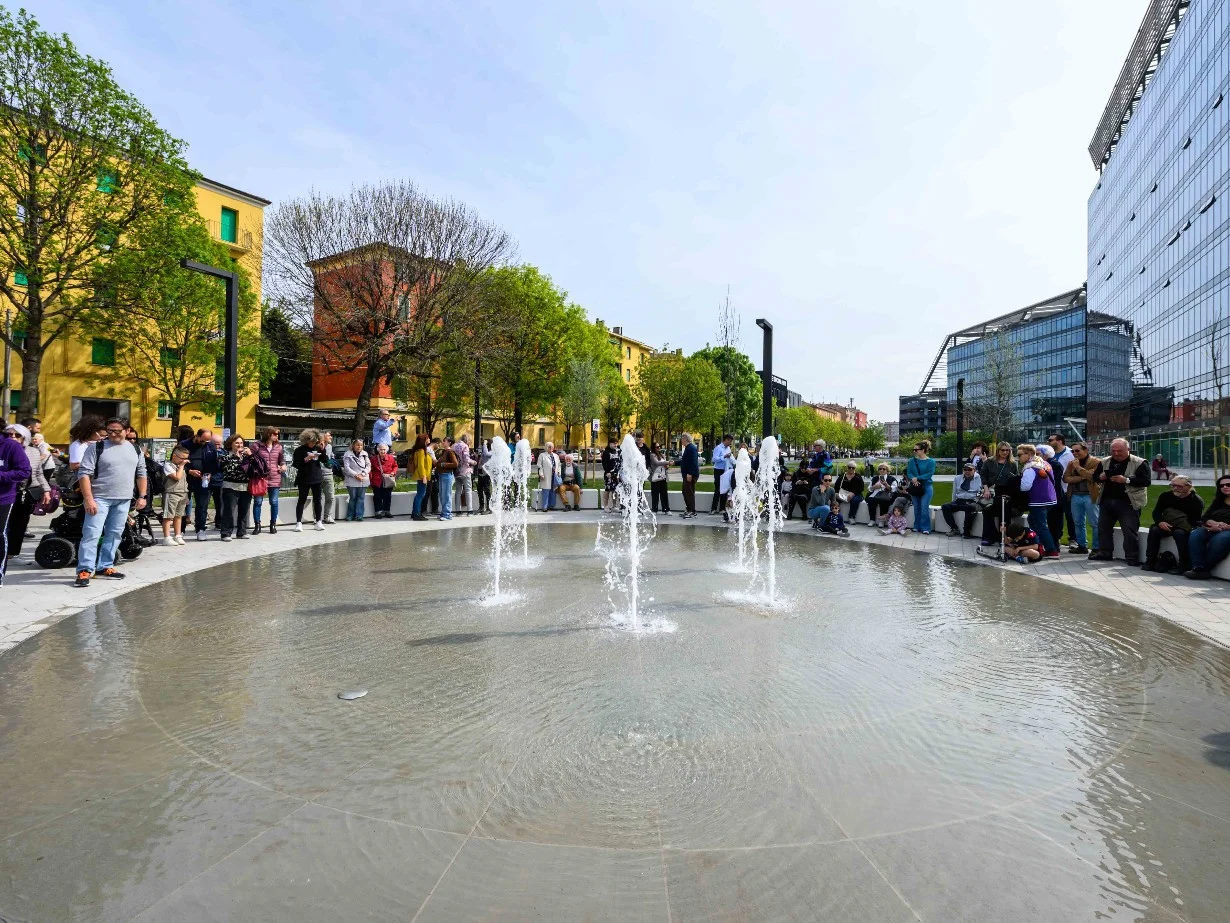 Una nuova piazza-giardino in Bolognina