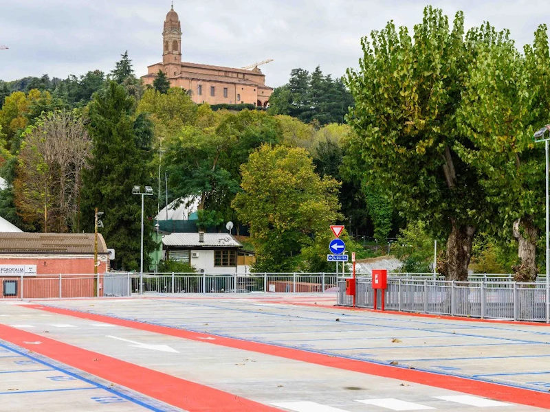Ecco il parcheggio ex Staveco dopo i lavori di ampliamento