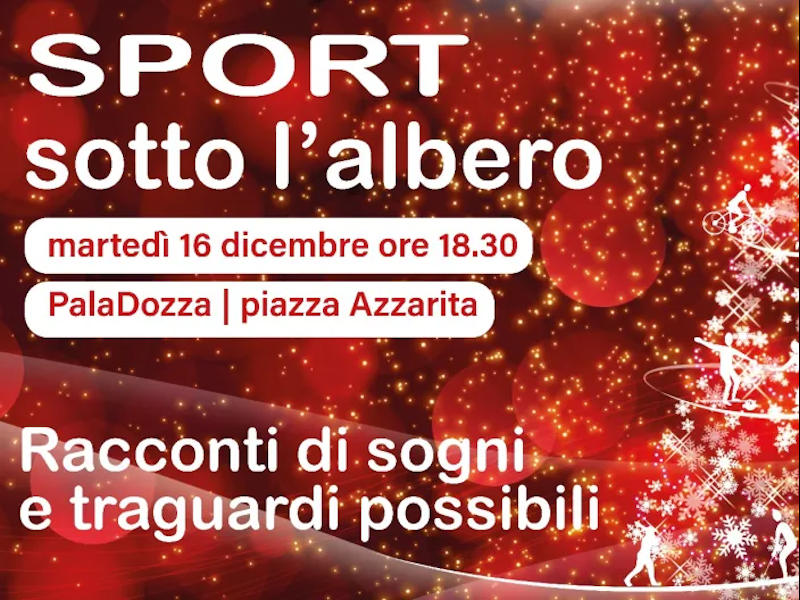 Sport sotto l'albero, il 16 dicembre al PalaDozza