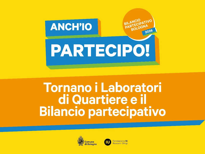 Bilancio partecipativo: in primavera via ai Laboratori e in autunno il voto digitale
