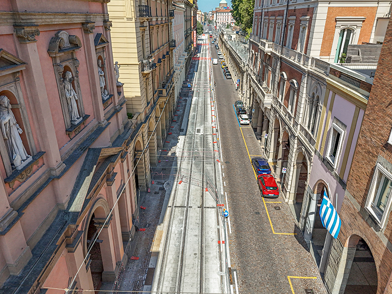 Tram, verso la conclusione dei cantieri di Indipendenza e Riva Reno