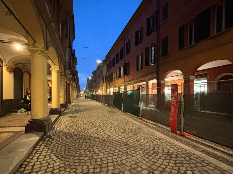Tram, domani riapre via San Felice tra via della Grada e Abbadia
