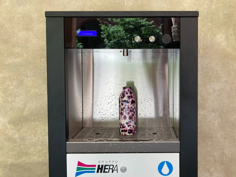 Nuovi distributori d'acqua e nuove fontanelle a Bologna