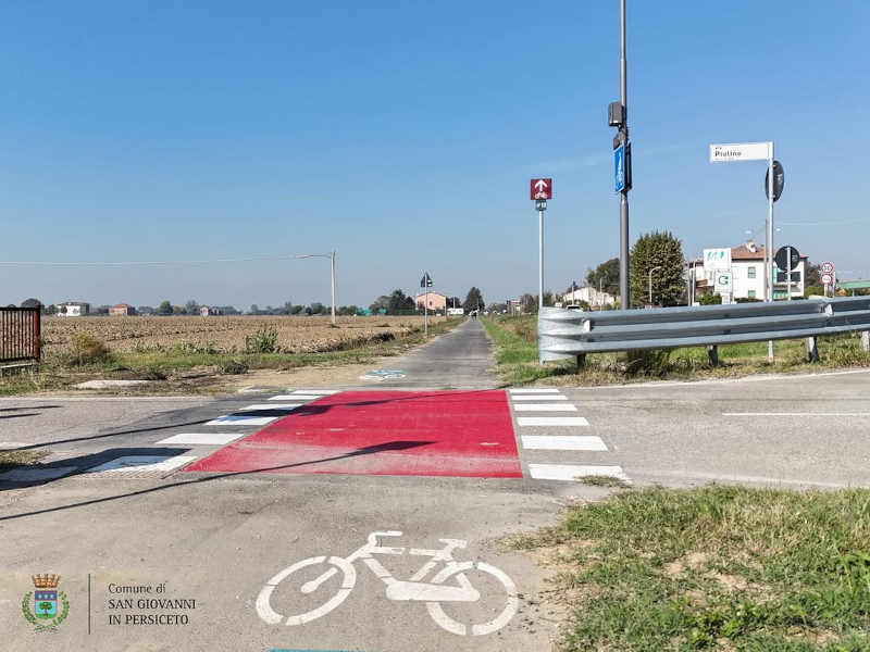 Bicipolitana, inaugura la ciclabile Persiceto-Sant'Agata Bolognese